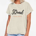 Squad Goals Typography T-Shirt - Aesthetic Graphic Men Women - T-Shirt, Sweatshirt, Hoodie
