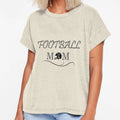 Glitter Football Football Mom Shirts T-Shirt - Unique Graphic Men Women - T-Shirt, Sweatshirt, Hoodie