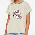 Eureka College Helmet T-Shirt - Novelty Apparel for Adults - T-Shirt, Sweatshirt, Hoodie