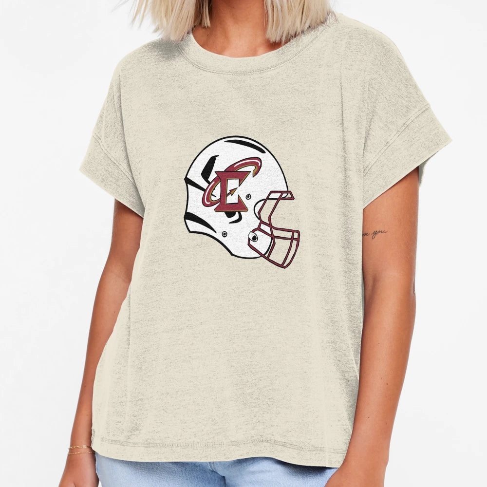 Eureka College Helmet T-Shirt - Novelty Apparel for Adults - T-Shirt, Sweatshirt, Hoodie