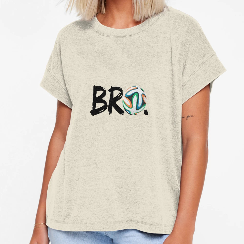 Bro Soccer Ball Minimal Sporty Football T-Shirt - Streetwear Style Unisex - T-Shirt, Sweatshirt, Hoodie