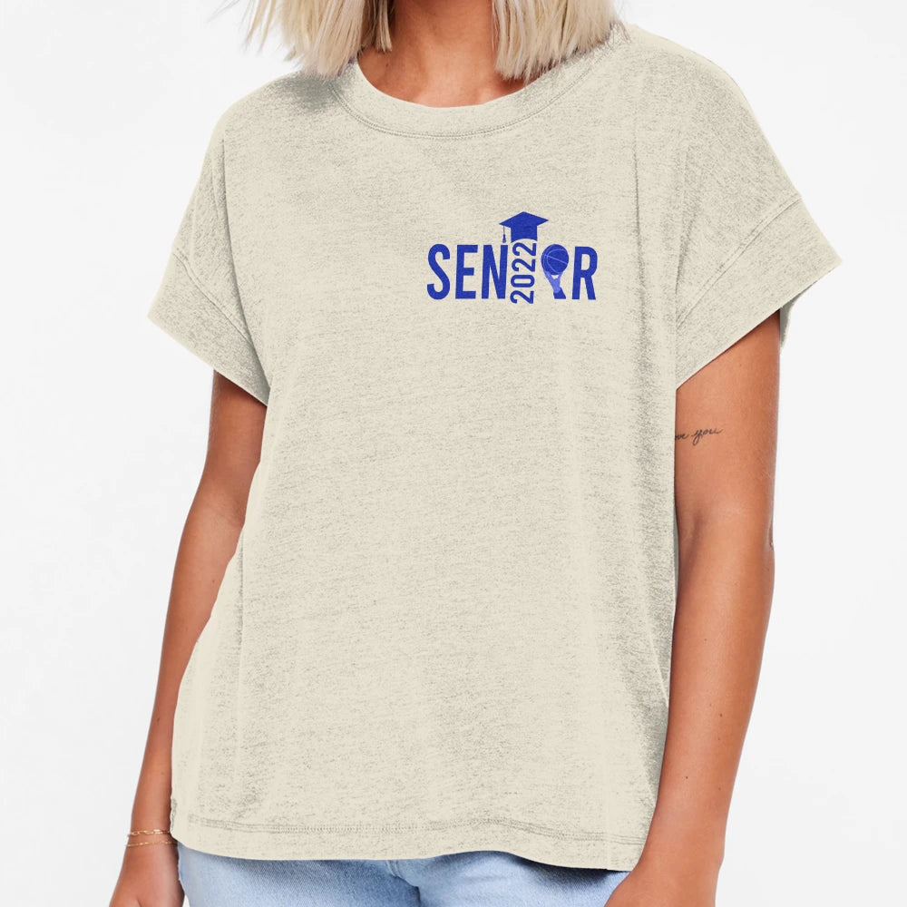 Senior 2022 Basketball T-Shirt - Streetwear Style Men Women - T-Shirt, Sweatshirt, Hoodie