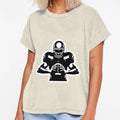 Football Player Holding Football T-Shirt - Casual Everyday Wear for Adults - T-Shirt, Sweatshirt, Hoodie