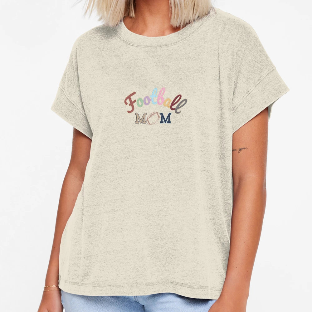 Football Mom T-Shirt - Fun Novelty Design for Adults - T-Shirt, Sweatshirt, Hoodie