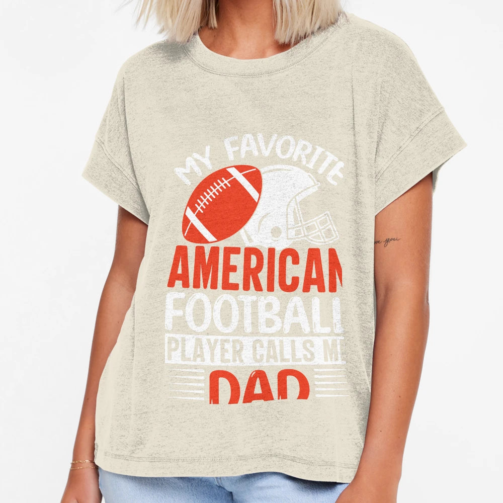 Football Lover American Football Player T-Shirt - Fun Novelty Design Unisex - T-Shirt, Sweatshirt, Hoodie