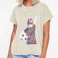 Soccer Player Little Ball T-Shirt - Custom Art Print for Adults - T-Shirt, Sweatshirt, Hoodie