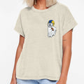 Funny Football Ghost T-Shirt - Custom Art Print for Adults - T-Shirt, Sweatshirt, Hoodie