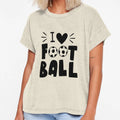 My Second Love Is Football T-Shirt - Custom Art Print Unisex - T-Shirt, Sweatshirt, Hoodie