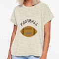 Football Football Dad T-Shirt - Minimalist Print Unisex - T-Shirt, Sweatshirt, Hoodie