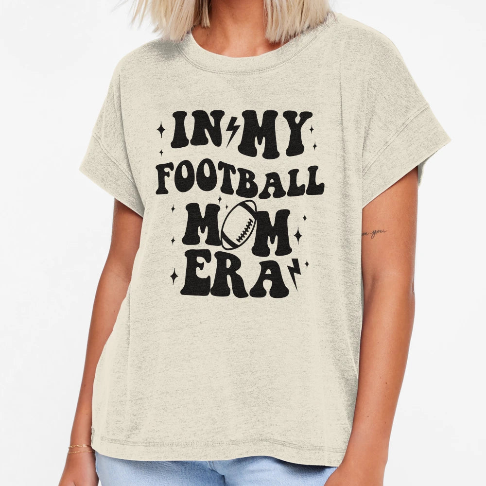 My Football Mom Era T-Shirt - Minimalist Print Men Women - T-Shirt, Sweatshirt, Hoodie