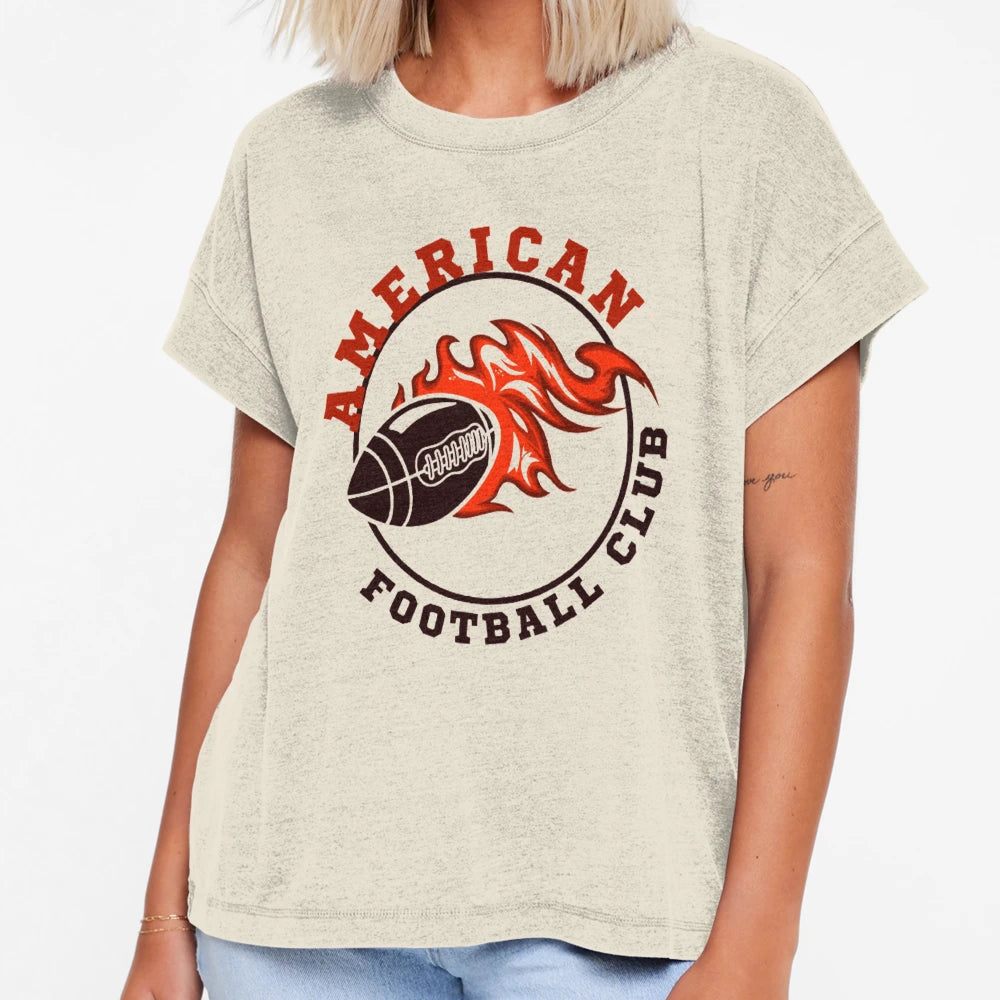 American Football Club T-Shirt - Aesthetic Graphic Unisex - T-Shirt, Sweatshirt, Hoodie