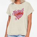 Football Mom T-Shirt - Minimalist Print Unisex - T-Shirt, Sweatshirt, Hoodie