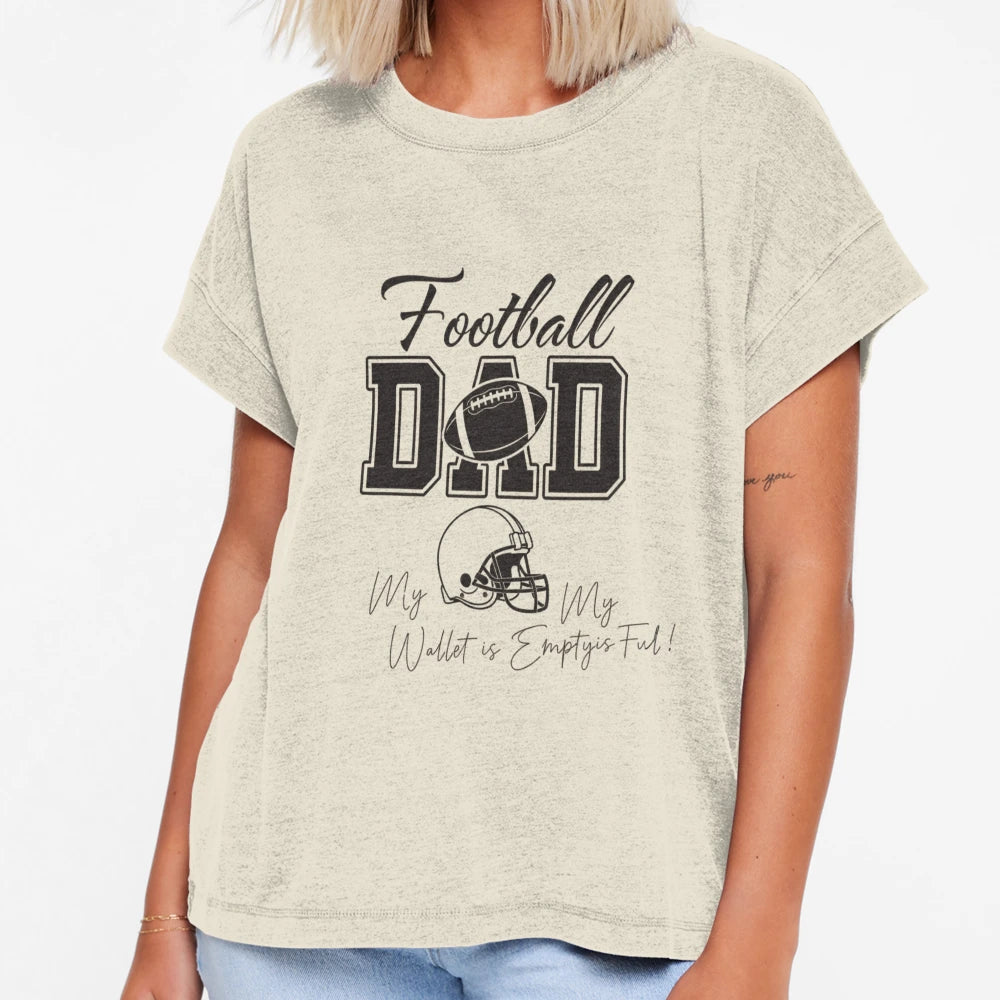 Football Dad American Football T-Shirt - Unique Graphic for Adults - T-Shirt, Sweatshirt, Hoodie