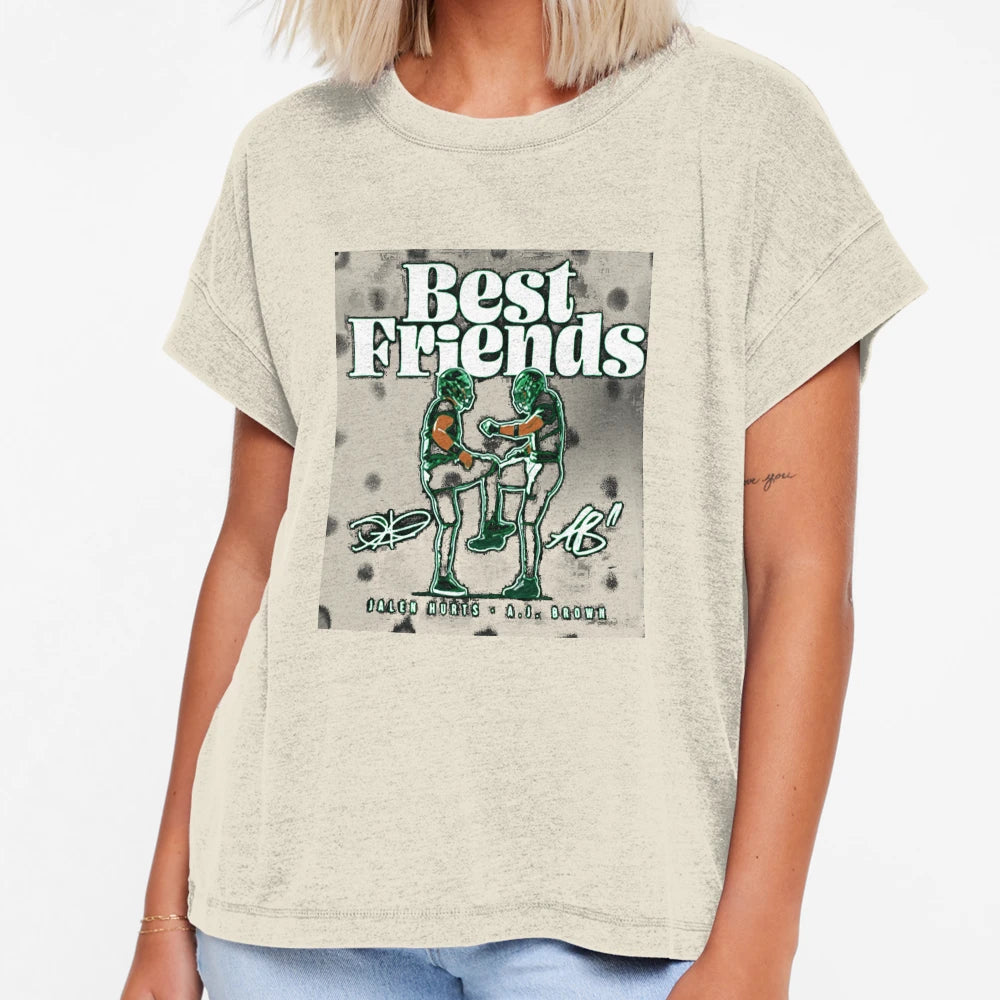 JH Aj Brown Best Friends T-Shirt - Novelty Apparel Unisex - T-Shirt, Sweatshirt, Hoodie