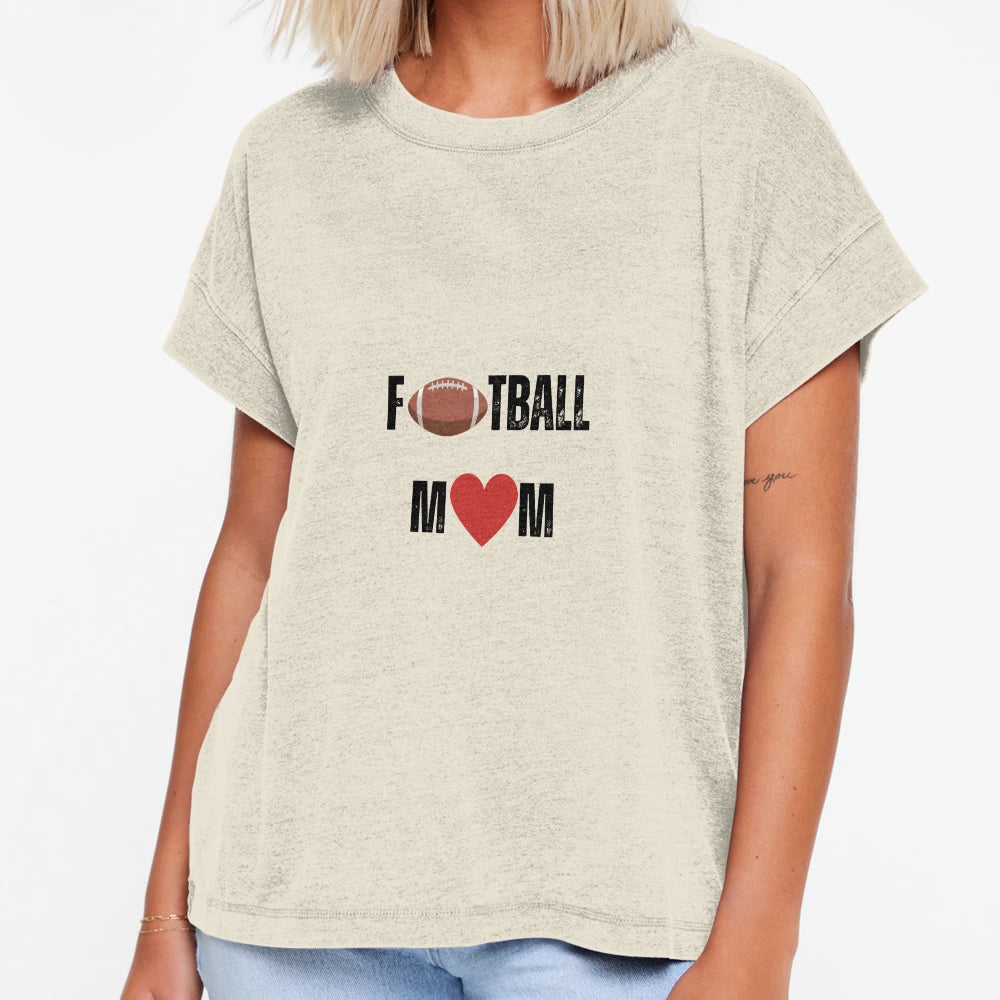 Football Mom T-Shirt - Aesthetic Graphic for Adults - T-Shirt, Sweatshirt, Hoodie