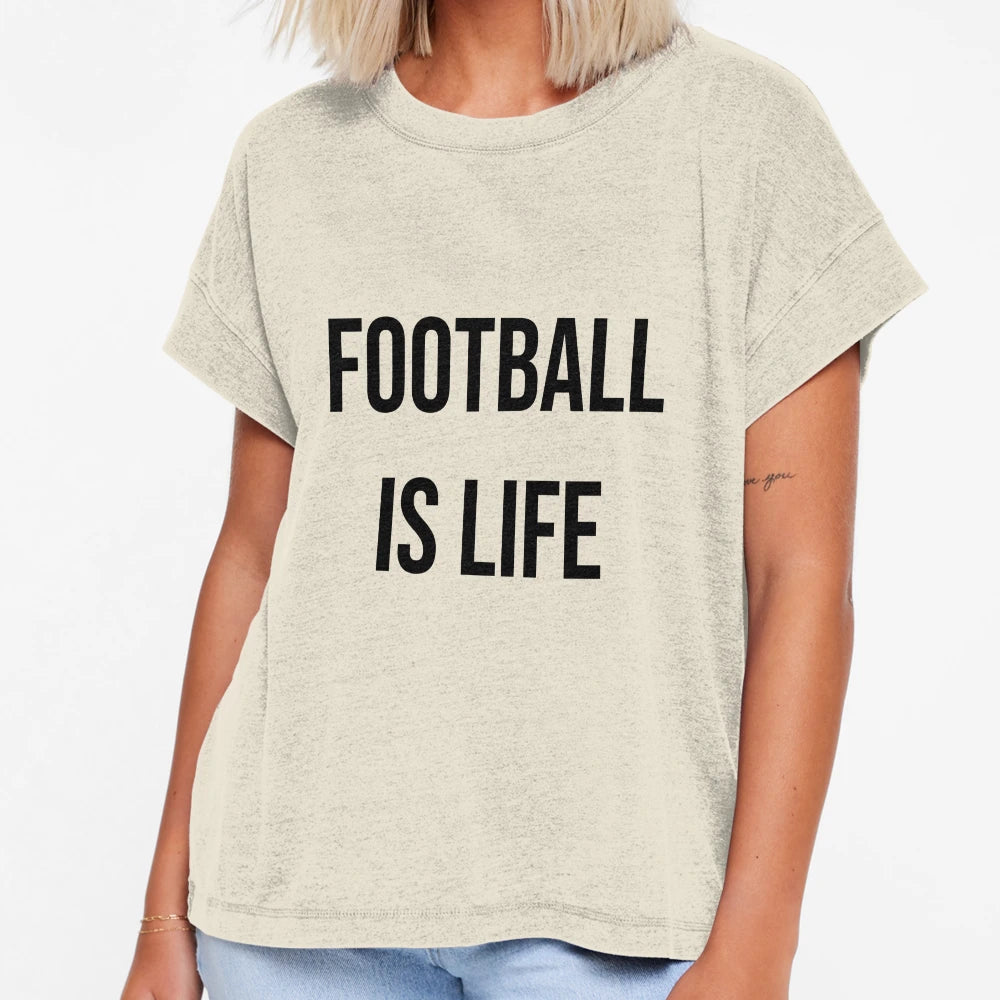 Football Is Life T-Shirt - Streetwear Style for Adults - T-Shirt, Sweatshirt, Hoodie