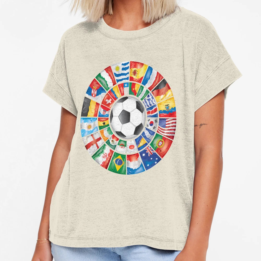 International Football T-Shirt - Casual Everyday Wear Men Women - T-Shirt, Sweatshirt, Hoodie