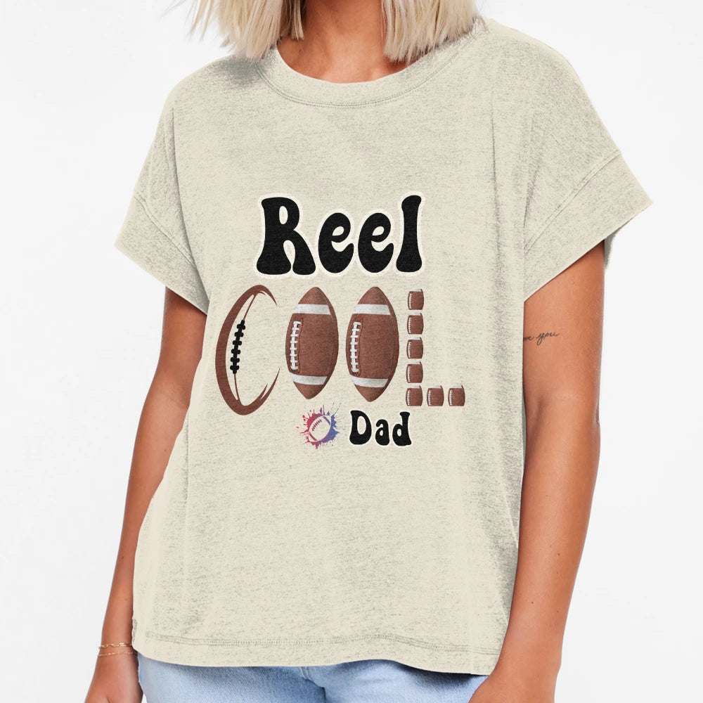 Fathers Day American Football T-Shirt - Casual Everyday Wear for Adults - T-Shirt, Sweatshirt, Hoodie