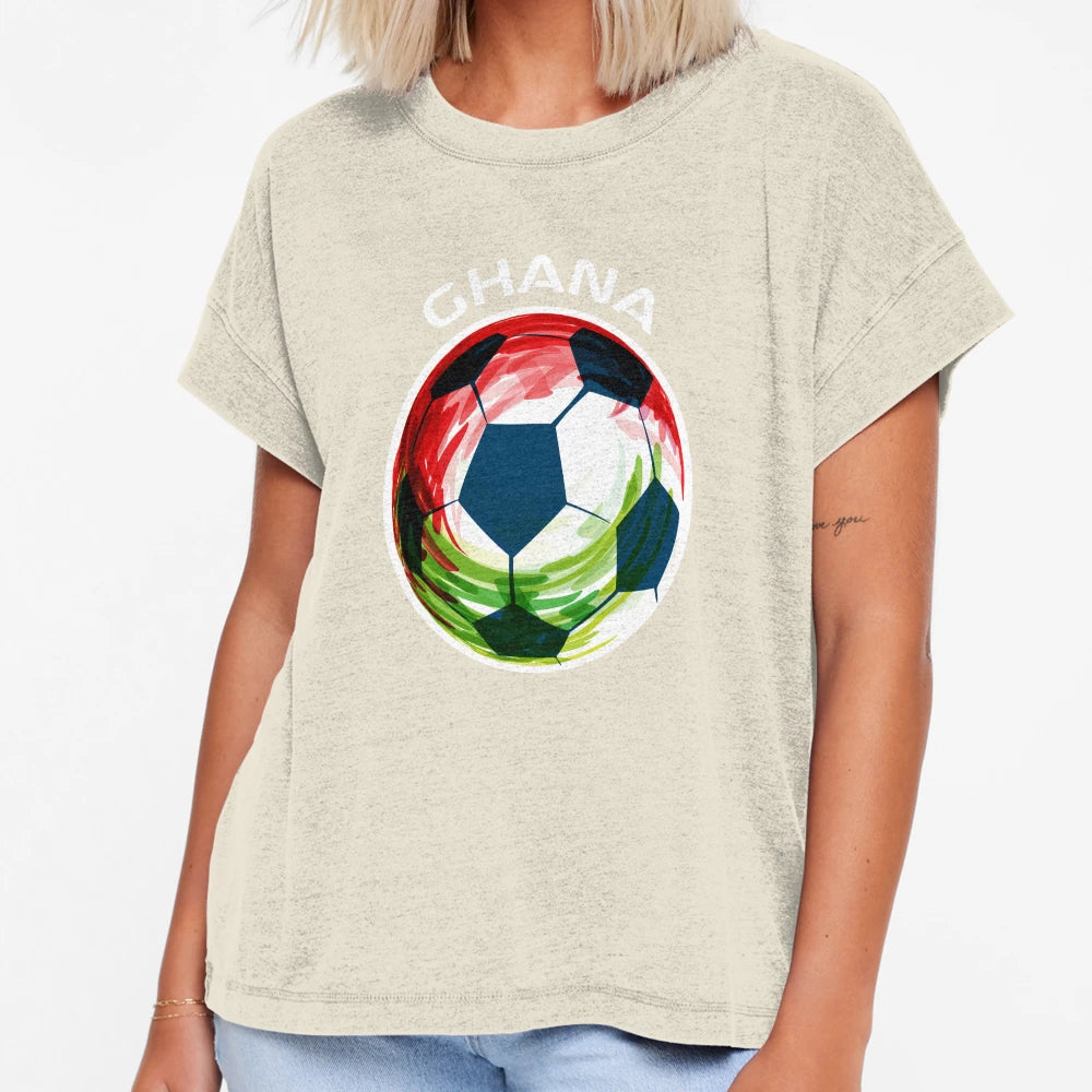Ghana Futbol T-Shirt - Casual Everyday Wear for Adults - T-Shirt, Sweatshirt, Hoodie
