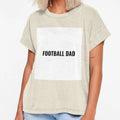 Football Dad Fathers Day Gift Football T-Shirt - Unique Graphic Men Women - T-Shirt, Sweatshirt, Hoodie