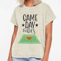 Game Day Football Vibes T-Shirt - Novelty Apparel for Adults - T-Shirt, Sweatshirt, Hoodie