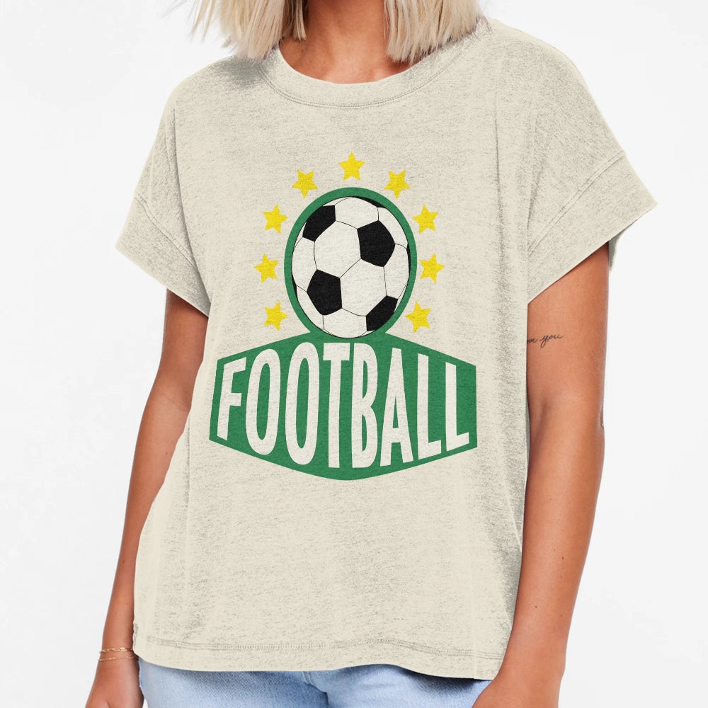 Football T-Shirt - Minimalist Print Men Women - T-Shirt, Sweatshirt, Hoodie