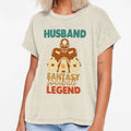 Husband Dad Fantasy Football Legend T-Shirt - Unique Graphic Men Women - T-Shirt, Sweatshirt, Hoodie