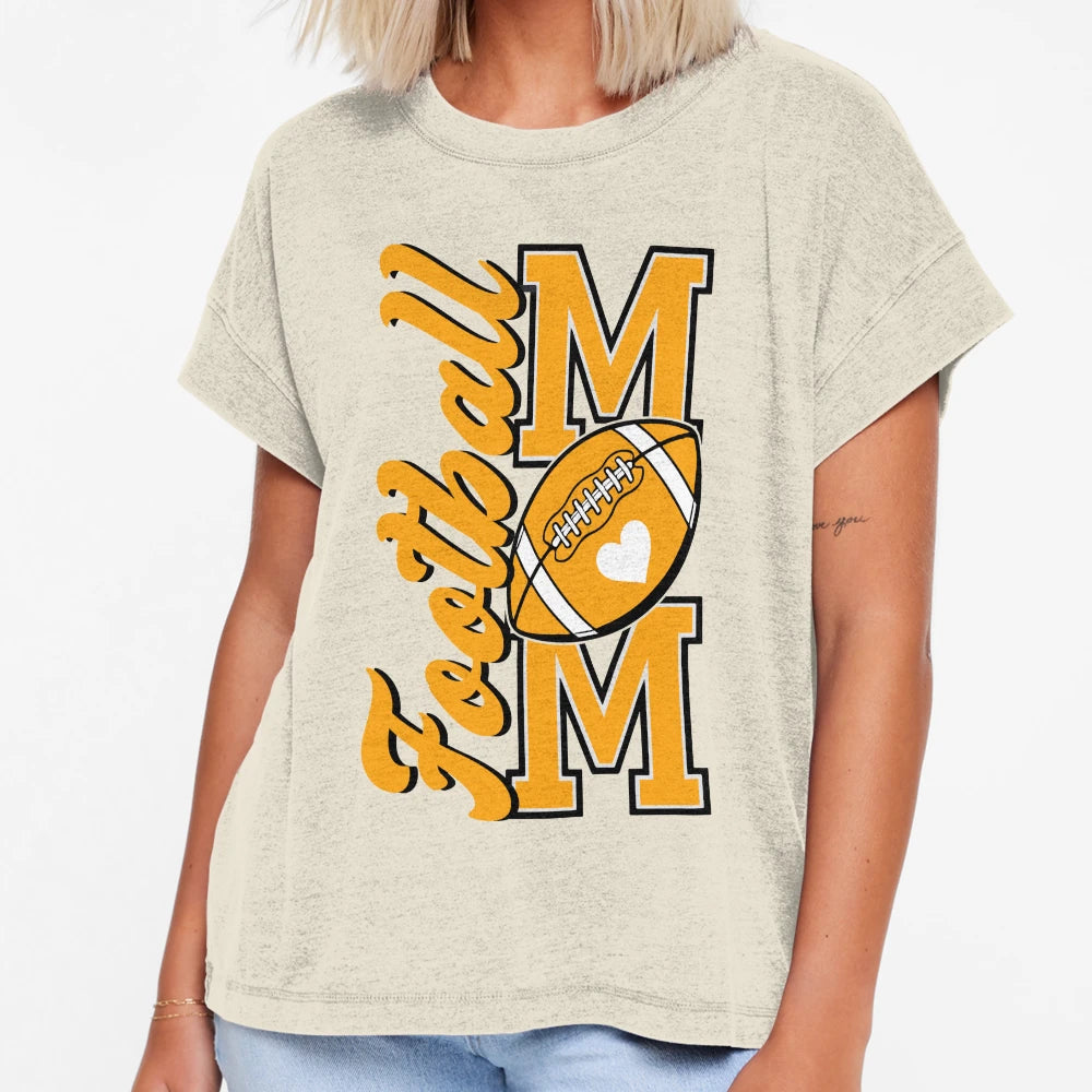 Football Mom Game Day Sports Football T-Shirt - Novelty Apparel Men Women - T-Shirt, Sweatshirt, Hoodie