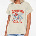 Football Moms Club Sports Mom Mothers Day T-Shirt - Minimalist Print Unisex - T-Shirt, Sweatshirt, Hoodie