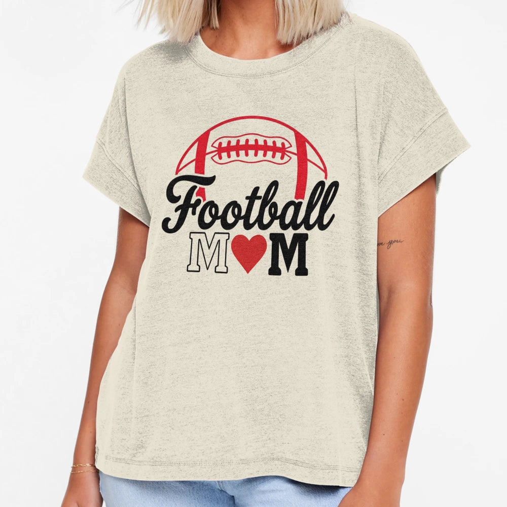 Football Mom Mothers Day T-Shirt - Novelty Apparel Men Women - T-Shirt, Sweatshirt, Hoodie