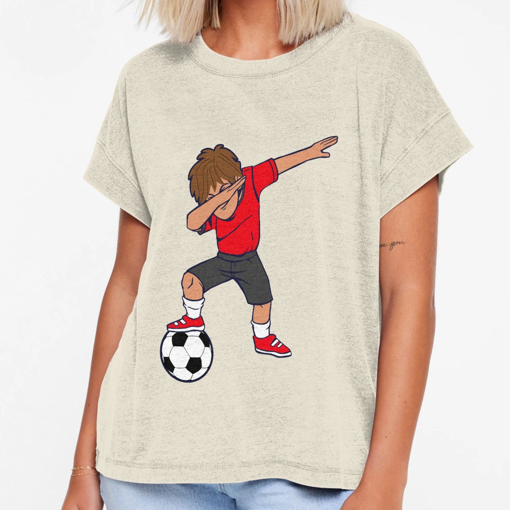 Soccer Player Dab Dabbing Soccer Gift T-Shirt - Streetwear Style Unisex - T-Shirt, Sweatshirt, Hoodie