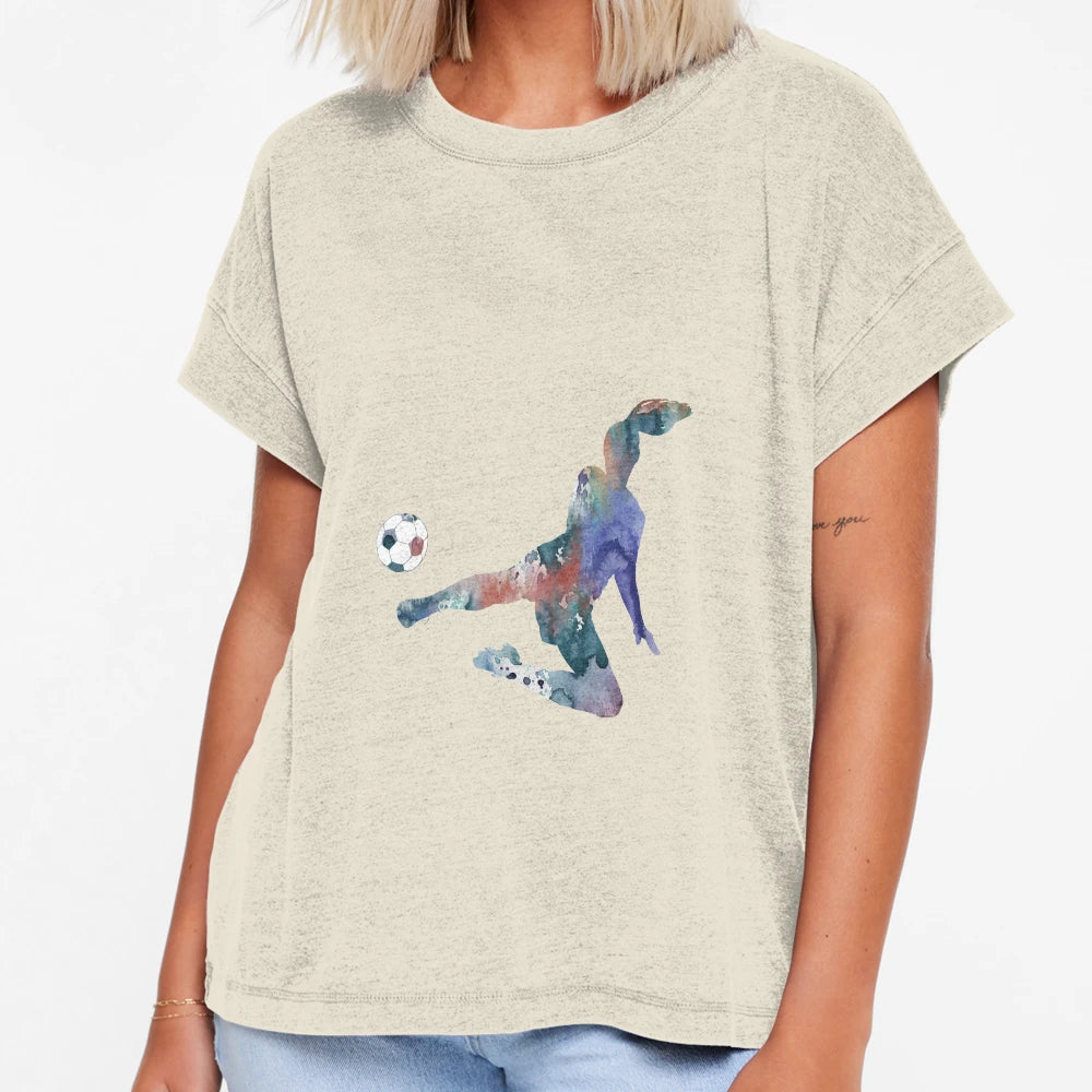 Female Soccer Player T-Shirt - Streetwear Style Men Women - T-Shirt, Sweatshirt, Hoodie
