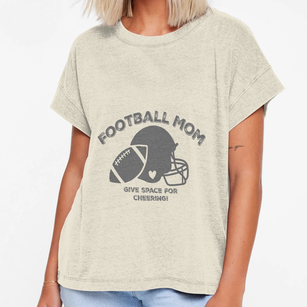 Football Mom T-Shirt - Graphic Print Unisex - T-Shirt, Sweatshirt, Hoodie