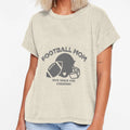 Football Mom T-Shirt - Graphic Print Unisex - T-Shirt, Sweatshirt, Hoodie