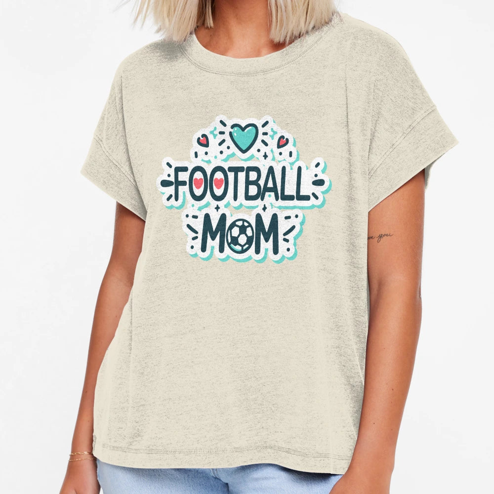 Football Mom Soccer Mom T-Shirt - Novelty Apparel for Adults - T-Shirt, Sweatshirt, Hoodie