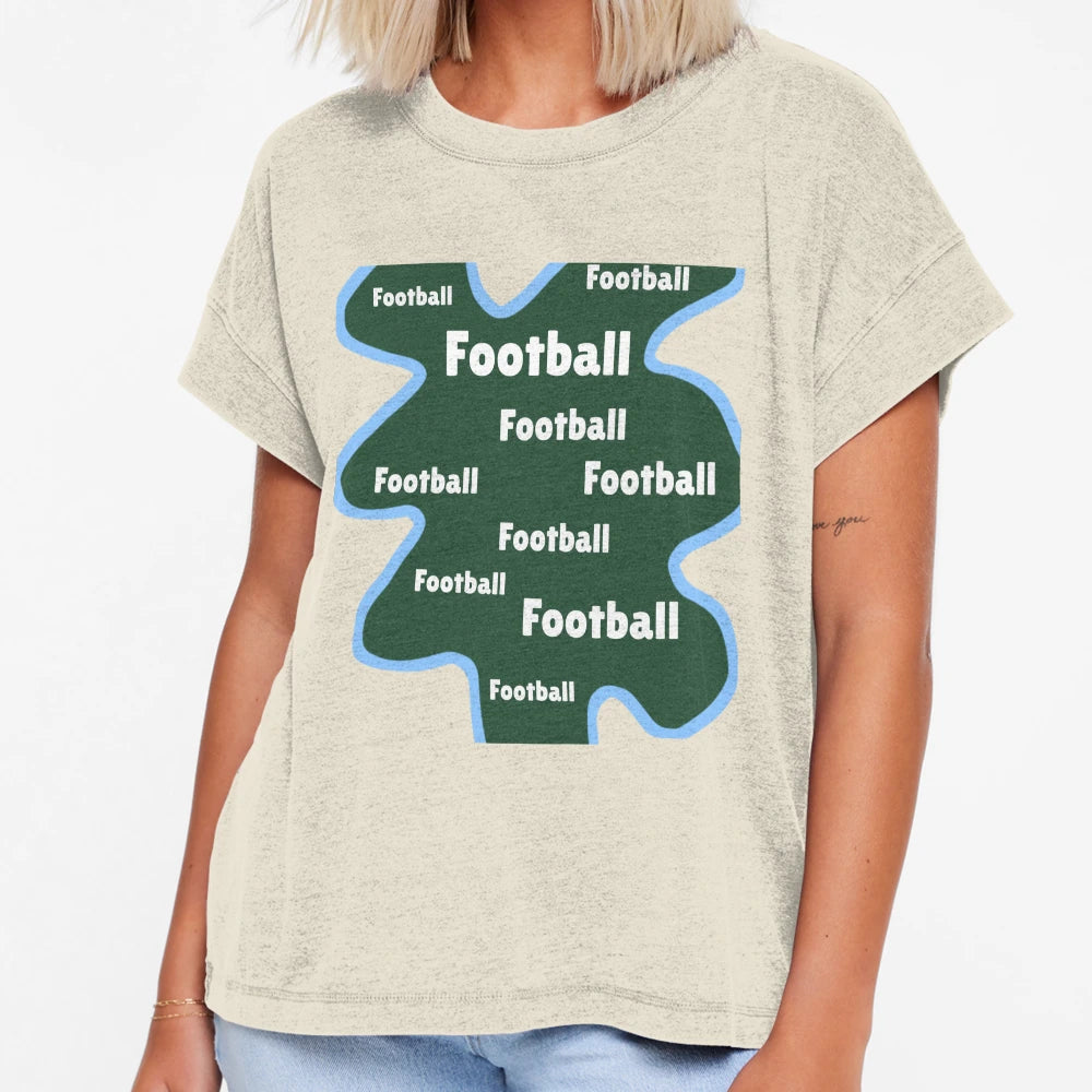 Football T-Shirt - Fun Novelty Design for Adults - T-Shirt, Sweatshirt, Hoodie