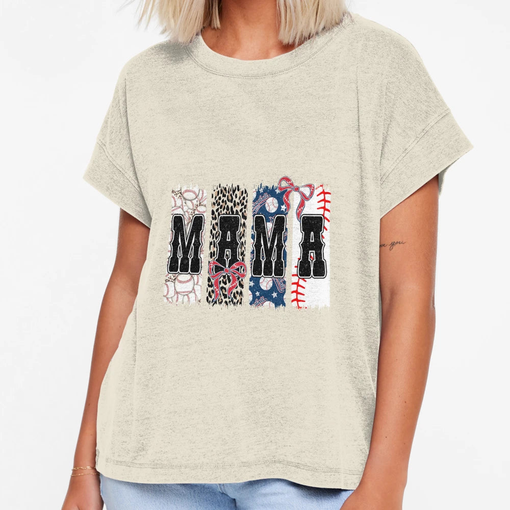 Baseball Mama T-Shirt - Streetwear Style Men Women - T-Shirt, Sweatshirt, Hoodie