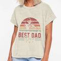 Best Dad Ever Football Love Fathers T-Shirt - Custom Art Print for Adults - T-Shirt, Sweatshirt, Hoodie