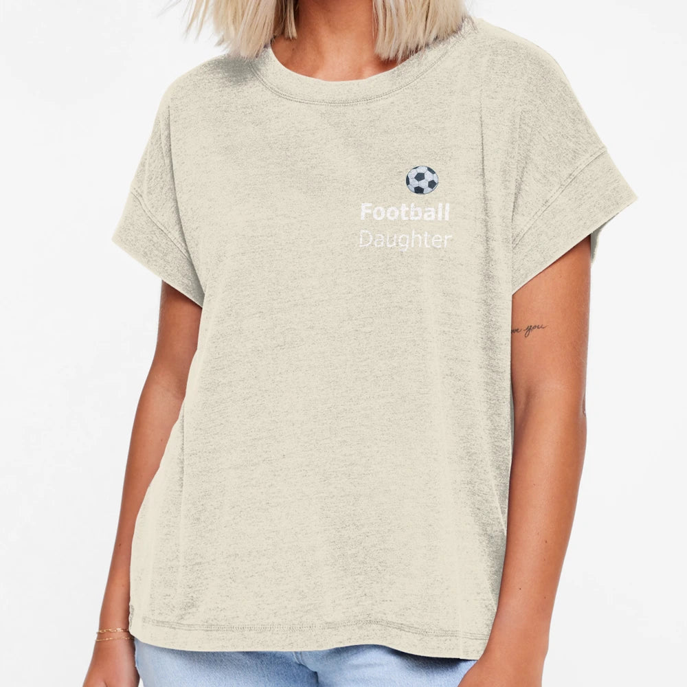 Football Daughter T-Shirt - Graphic Print for Adults - T-Shirt, Sweatshirt, Hoodie