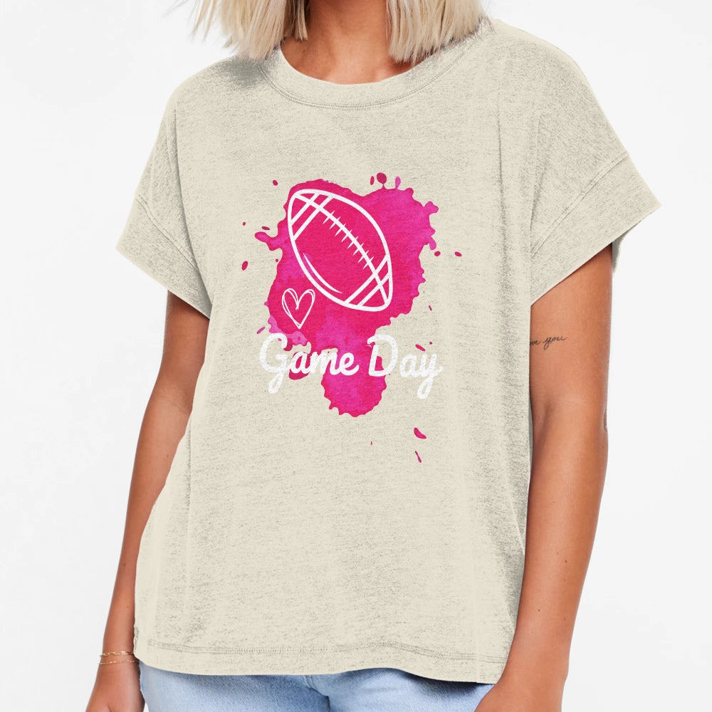 Game Day Time Football T-Shirt - Novelty Apparel for Adults - T-Shirt, Sweatshirt, Hoodie