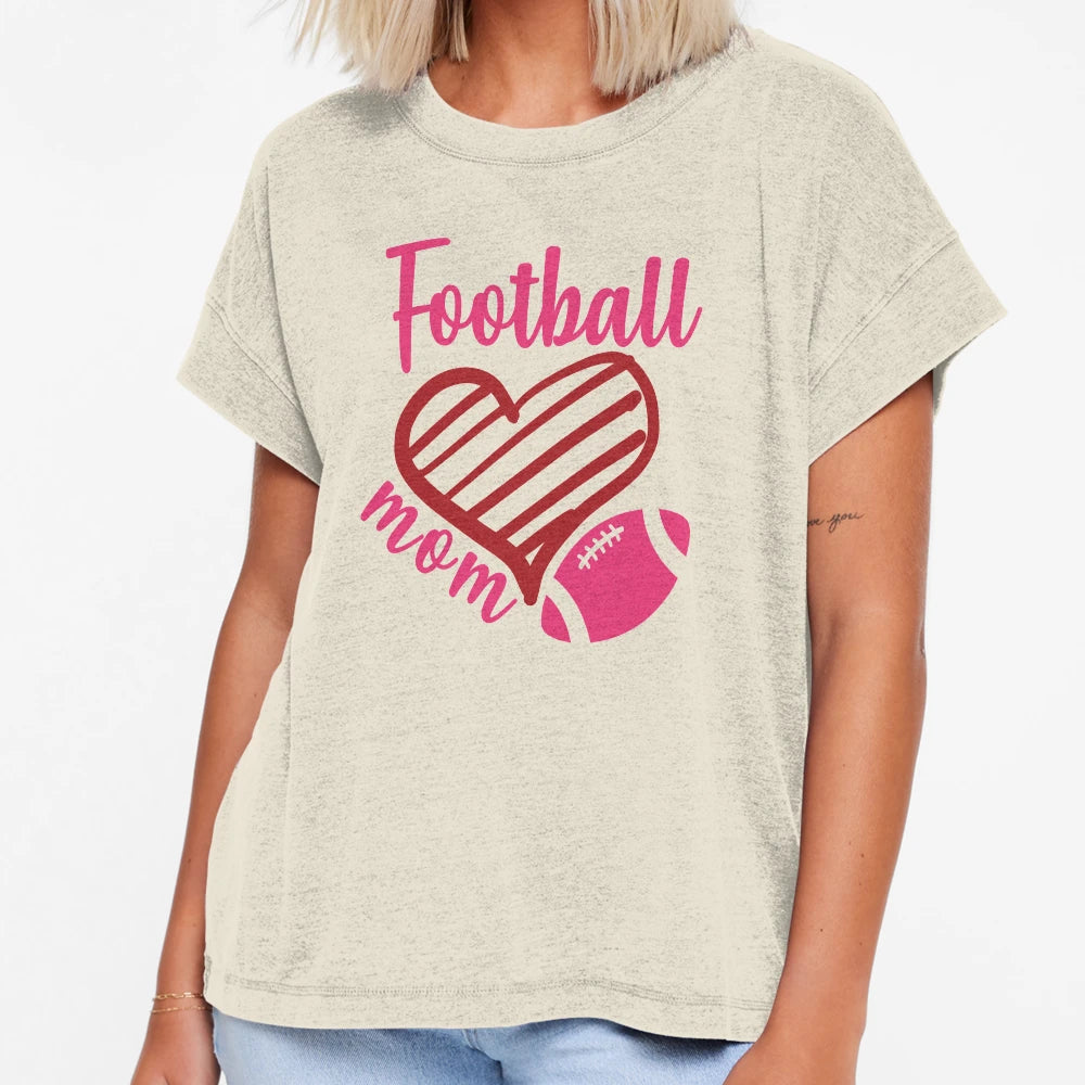 Football Mom T-Shirt - Casual Everyday Wear for Adults - T-Shirt, Sweatshirt, Hoodie
