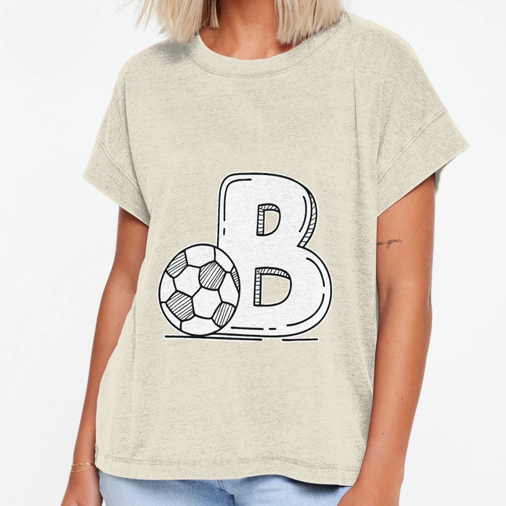 Illustration Soccer Ball Beside T-Shirt - Casual Everyday Wear for Adults - T-Shirt, Sweatshirt, Hoodie