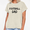 Football Lover Gift Football Dad Fathers T-Shirt - Novelty Apparel Unisex - T-Shirt, Sweatshirt, Hoodie