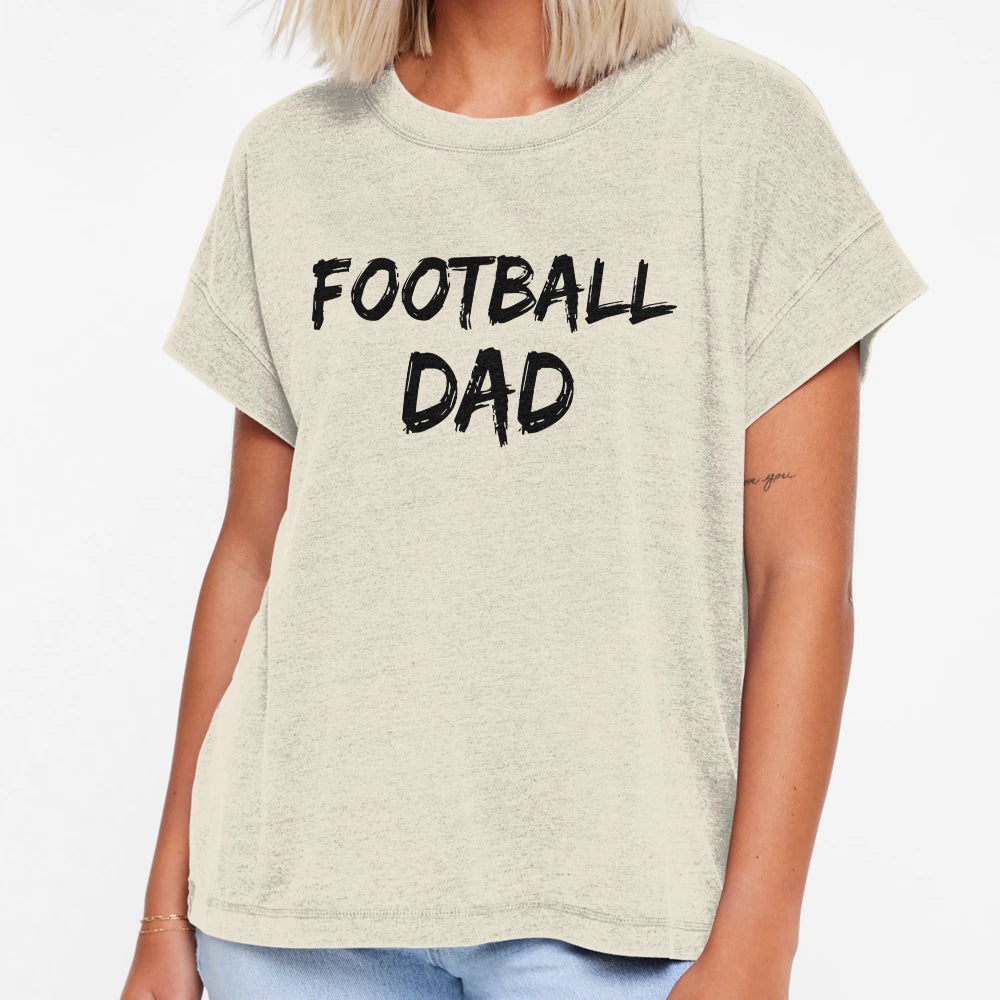 Football Lover Gift Football Dad Fathers T-Shirt - Novelty Apparel Unisex - T-Shirt, Sweatshirt, Hoodie