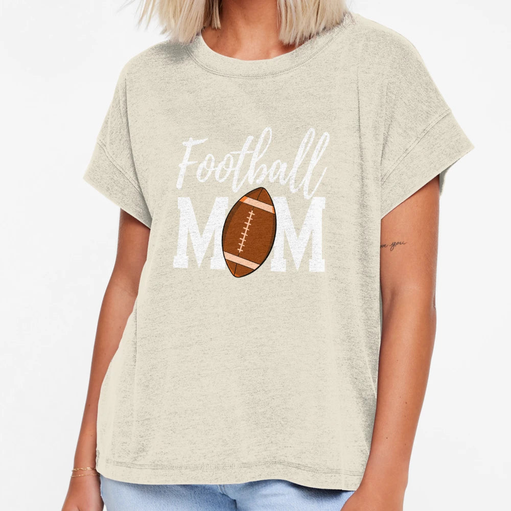 Football Mom T-Shirt - Graphic Print Men Women - T-Shirt, Sweatshirt, Hoodie