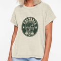 Football Mom Badge T-Shirt - Fun Novelty Design for Adults - T-Shirt, Sweatshirt, Hoodie