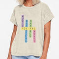 Colorful Positive Affirmations Puzzle Design by - Adult & Kids T-Shirts, Sweatshirts & Hoodies apparel design preview 1