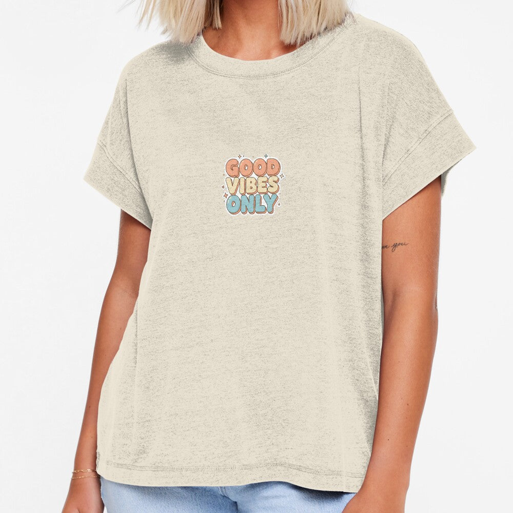 Good Vibes Only Retro Typography by ArtNest - Adult & Kids T-Shirts, Sweatshirts & Hoodies apparel design preview 1