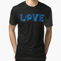 Love Soccer T-Shirt - Graphic Print Unisex - T-Shirt, Sweatshirt, Hoodie