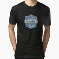 Swimming Coach Badge Distressed T-Shirt - Unique Graphic Men Women - T-Shirt, Sweatshirt, Hoodie